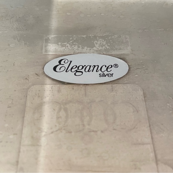 Silver plated serving tray - Picture 3 of 3